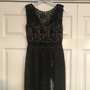 BCBG Black Lace Cocktail Dress - Size 0